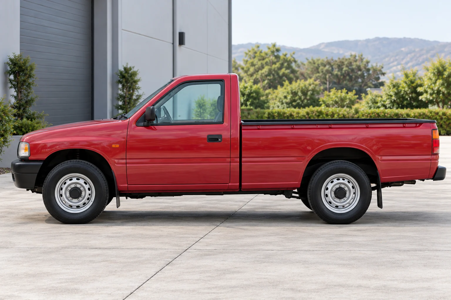 Red Isuzu photo 4