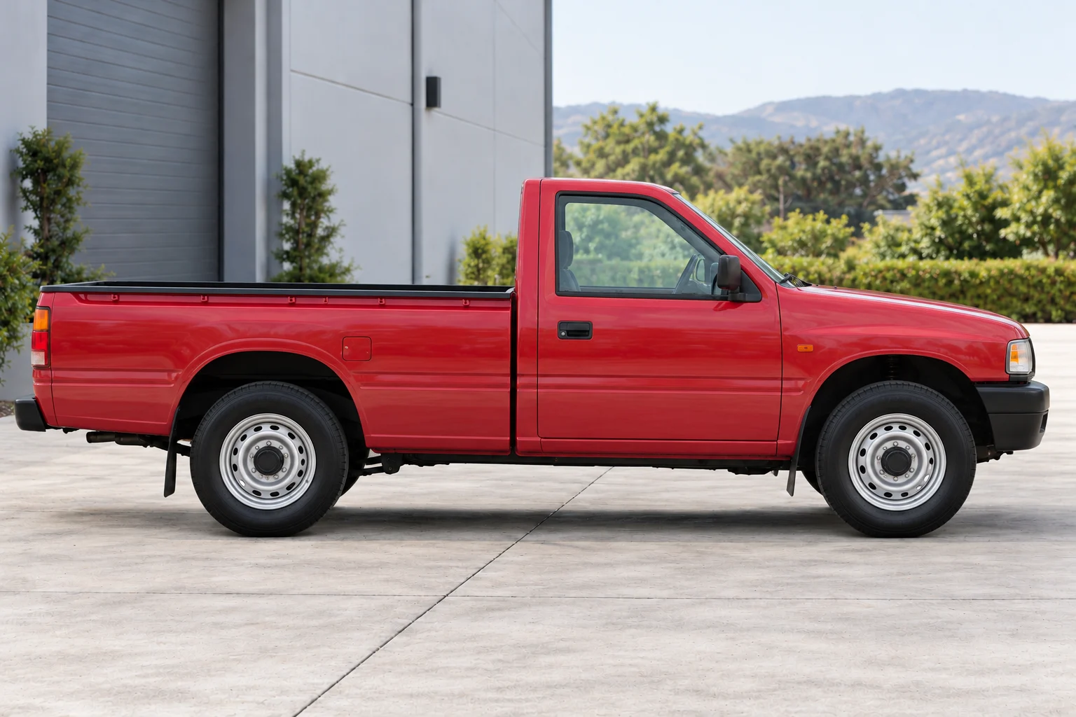 Red Isuzu photo 2