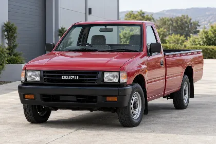 Red Isuzu
